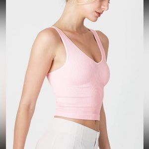 ✨NEW LIST ✨ V-Neck Ribbed Tank Top Wide Straps